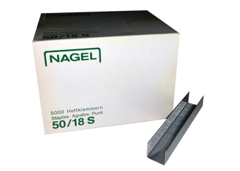 Скобы 50/18 S для степлеров Nagel