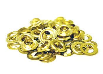 Люверсы (кольца ) Piccolo 5 мм золотые - купить дешево