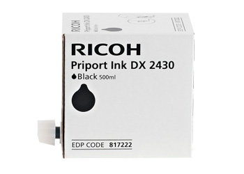 Краска Ricoh DX 2330/2430 (817222) черная